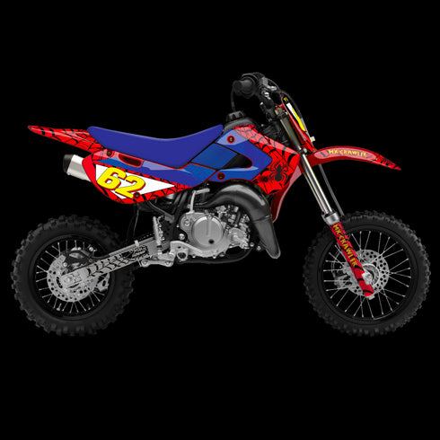 KX 65 2000 - 2025 Kawasaki Full Graphics Kit - Mx Crawler Original