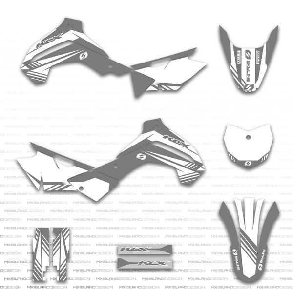 S-ONE: 'Frost' Kawasaki Full Graphics kit