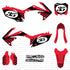 Honda CRF450R Podium Graphics Kit (2009-2012) – red & Black Color Scheme