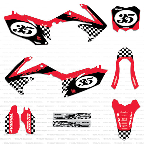 Podium: Honda Full Graphics Kit