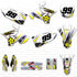 Rockstar: YELLOW/BLUE WHITE Yamaha Full Graphics Kit