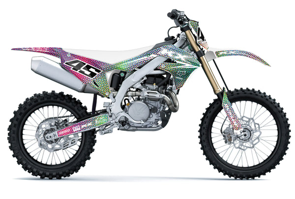 CMYK HALFTONE: CMYK Kawasaki Full Graphics Kit
