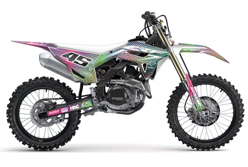 CMYK Halftone CMYK Honda Full Graphics Kit
