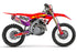 FACTORY RIDER: Kit de gráficos completo Honda ROJO/PÚRPURA