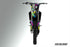 Retro Summer Highlighter Yellow/Black Honda Full Graphics Kit