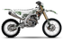 Zhanhu Black/White Kawasaki Full Graphics Kit
