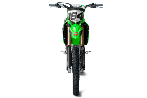 Factory Black/Green Kawasaki Full Graphics Kit