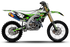 Jet Fighter Green/Grey Kawasaki Full Graphics Kit