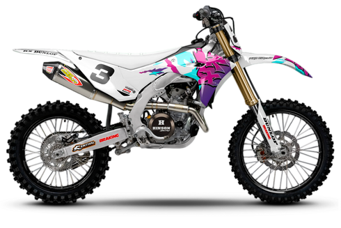 RIDGELINE: Kit de gráficos completo Kawasaki VERDE/VERDE