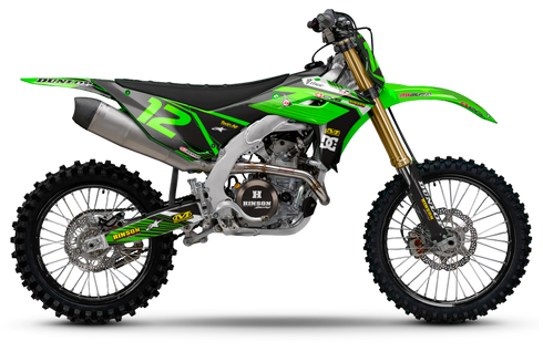 RIDGELINE: Kit de gráficos completo Kawasaki VERDE/VERDE