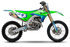 S-ONE: Kit gráfico completo Kawasaki AMARILLO/VERDE