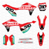 FACTORY 24: RED/BLACK GasGas Full Graphics kit
