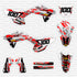 Jet Fighter Camo Red/Grey Honda Full Graphics Kit
