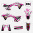 JET FIGHTER: Kit de gráficos completo Honda MAGENTA/GRIS