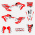 Urban Camo: Kit de gráficos completo Honda rojo/gris