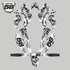 BONECRUSHER: BLACK/WHITE GasGas Full Graphics kit