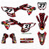 Island Strike: Black/Red Honda Full Graphics Kit