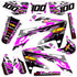 Jet Fighter: Magenta/Grey Honda Full Graphics Kit