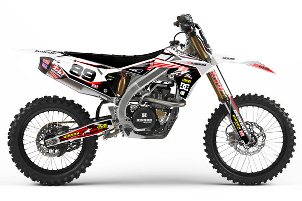 RIDGELINE: RED/WHITE Suzuki Full Graphics Kit