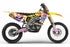 Retro Race: MAGENTA/BLUE Suzuki Full Graphics kit