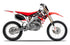 S-ONE: Kit de gráficos completo Honda BLANCO/ROJO