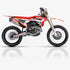 Urban Camo: Kit de gráficos completo Honda rojo/gris