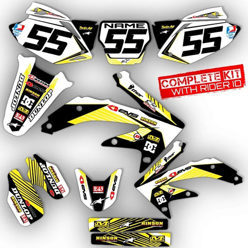 Ridgeline: Yellow/White Full Graphics Kit