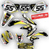 Ridgeline: Yellow/White Full Graphics Kit