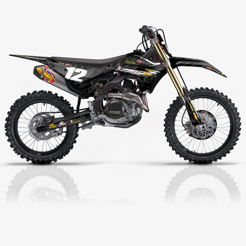 Island Strike Black/Grey Honda Full Graphics Kit