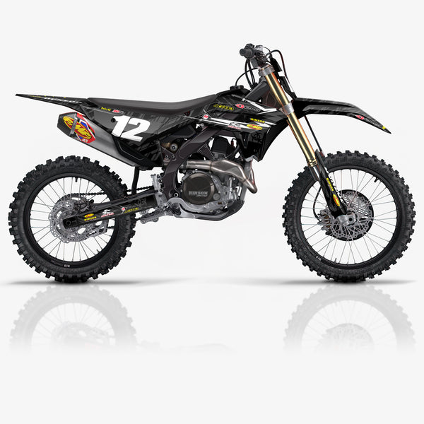 Island Strike Black/Grey Honda Full Graphics Kit