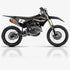 Island Strike Black/Grey Honda Full Graphics Kit
