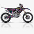 NIGHT RIDER: MAGENTA/CYAN (NEGRO) Kit de gráficos completo Honda