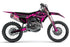 BONECRUSHER: MAGENTA/NEGRO Kit gráfico completo Honda