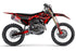BONECRUSHER: Kit gráfico completo Honda NEGRO/ROJO