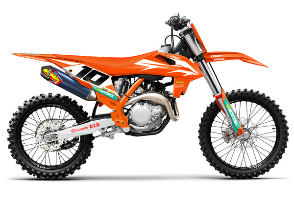 Mx Island HORIZON: ORANGE Full Graphics Kit — fits KTM®