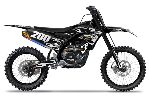 Flame: Ghost Yamaha Full Graphics kit