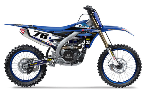 RIDGELINE: AZUL/CYAN Kit de gráficos completo Yamaha