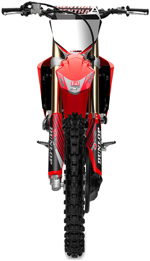 Ridgeline: Red/Grey Honda Full Graphics Kit