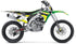 kawasaki yellow green complete graphics kit in concept design