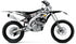 JET FIGHTER: WHITE/GREY Kawasaki Full Graphics Kit
