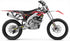 RIDGELINE: Kit de gráficos completo Kawasaki NEGRO/ROJO