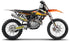 Mx Island RIDGELINE: YELLOW/ORANGE Full Graphics kit — fits KTM®