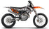 BONECRUSHER : Kit gráfico completo KTM BLANCO/NEGRO