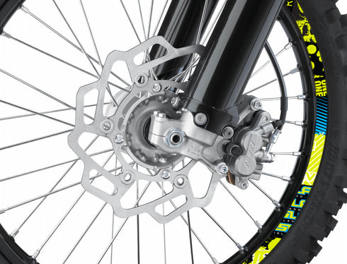 NIGHT RIDER: YELLOW / CYAN Rim Graphics