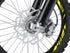 ISLAND STRIKE: BLACK / YELLOW Rim Graphics