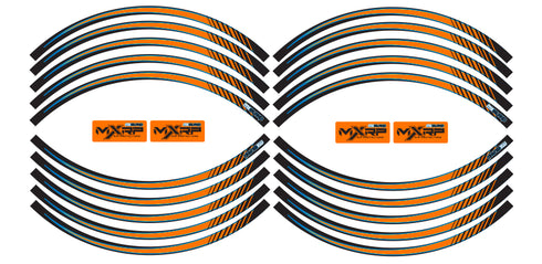 RIDGELINE : BLUE / ORANGE Rim Graphics