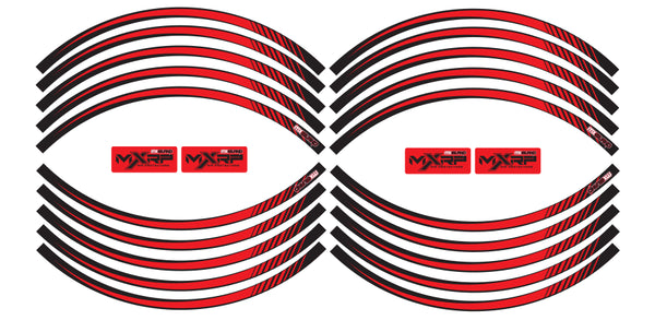 RIDGELINE : RED / BLACK Rim Graphics
