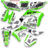 URBAN CAMO: GREEN/GREY Kawasaki Complete Graphics Kit