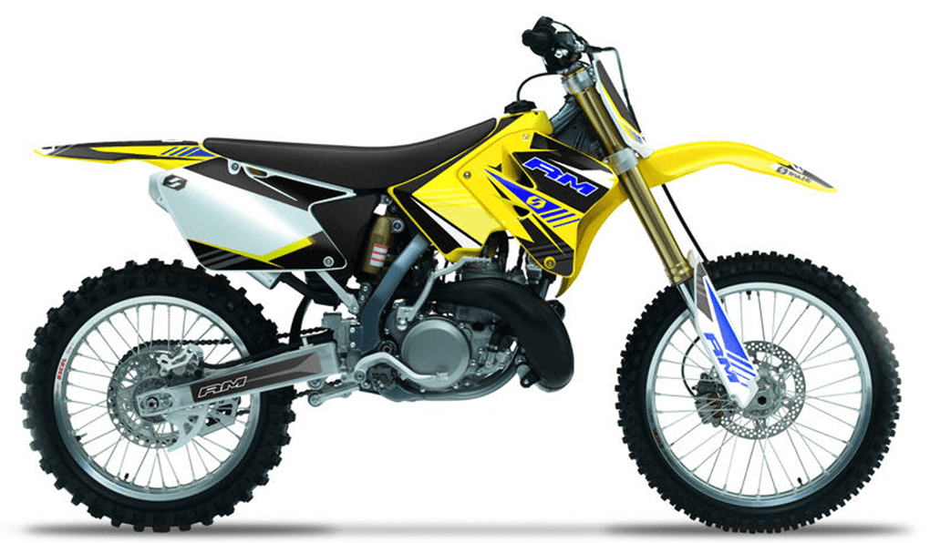 S-ONE: YELLOW/BLUE Suzuki Complete Graphics Kit